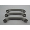 Kit Com 3 Puxador Alça Teto Pqp Suzuki Jimny 2022 Original Cinza-escuro