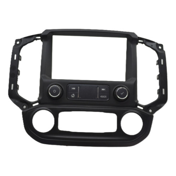Moldura Central Radio Difusor S10 Blazer 2017 A 2022 Origina Preto