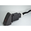 Botão Pisca Alerta Interruptor Kia Mohave 2011 2012 2013 Ori Preto