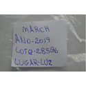 Luz Interna Teto Cortesia Nissan March 2019 Original