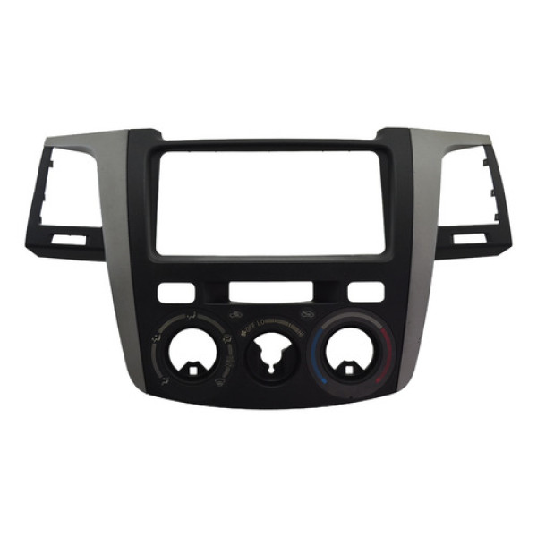 Moldura Central Radio Comando Ar Hilux 2007 Original Preto