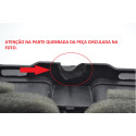 Difusor Saida Ar Central Painel Ford Fusion 2018 Original