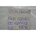 Apoio Encosto Braço Console Outlander 2015 Origina Preto