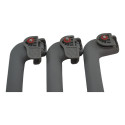 Kit Com 3 Puxador Alça Teto Pqp Chery Tiggo 5x 2025 Original Cinza