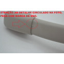 Kit 3 Puxador Alça Teto Pqp Cabide Peugeot 206 Original Cinza