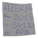 Encosto Apoio Braço Console Central Azera 2015 Original Preto