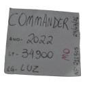 Luz Cortesia Central Interna Teto Commander  2022 Original