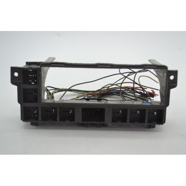 Moldura Central Radio Som Botões Painel Gm Vectra Original Preto