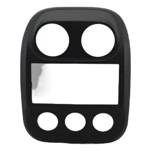 Moldura Radio Central Painel Jeep Compass 2014 Original Preto