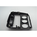 Moldura Central Comando Ar Radio Painel Citroen C3 2014 Orig Preto
