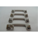 Kit Com 4 Puxador Alça Teto Pqp Pajero Sport 2022 Original Original