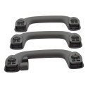 Kit 3 Puxador Alça Teto Pqp I30 2011 Original Cinza-escuro