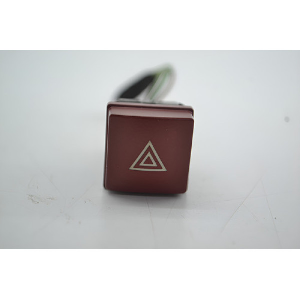 Botão Pisca Alerta Painel Peugeot 207 2010 2011 Original Vermelho