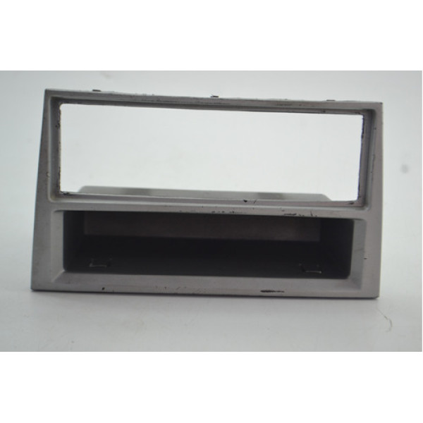 Moldura Radio Porta Treco Objeto Painel Corsa 2009 Original Cinza
