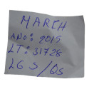 Par Suporte Quebra Sol Nissan March 2015 Original