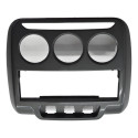 Moldura Central Radio Difusor Painel Citroen C3 2015 Origina Prateado