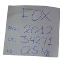 Quebra Sol Lado Esquerdo Vw Fox 2012 Spacefox Original