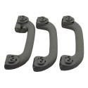 Kit Com 3 Puxador Alça Teto Pqp Ix35 2011 Original Cinza