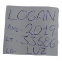 Luz Interna Central Teto Logan 2019 Sandero Duster Original