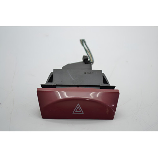 Botão Pisca Alerta Painel Fiat Stilo 2009 2010 Original Vermelho
