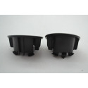 Par Moldura Tampa Acabamento Lateral Painel Mini Cooper Orig Preto