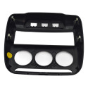 Moldura Central Painel Radio Citroen C3 2012 Original Cinza-escuro