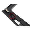 Moldura Central Painel Comando Ar Radio Jetta 2011 Origin Preto