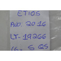 Par Presilha Suporte Quebra Para Sol Toyota Etios Original