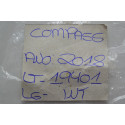 Tampa Acabamento Parafuso Painel Instrumento Compass Origina Preto