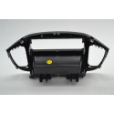 Moldura Central Difusor Painel Fiat Uno 2018 Original Preto