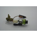 Tomada Energia 12v Console Vw Santana 1998 A 2006 Original Preto