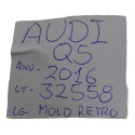 Moldura Acabamento Retrovisor Interno Audi Q5 2016 Original