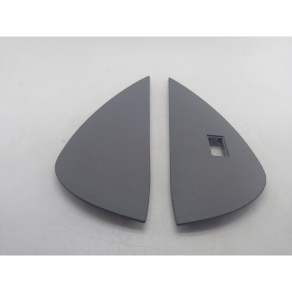 Par Moldura Acabamento Lateral Painel Vw T-cross Original Preto