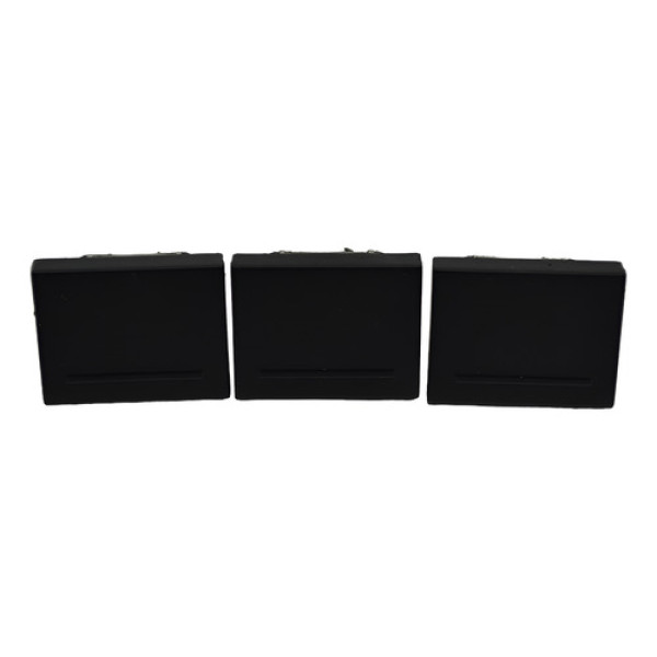 Kit 3 Botão Falso Console Volkswagen Amarok 2017 Original