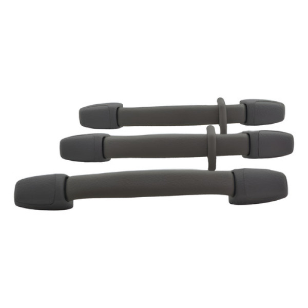Kit 3 Puxador Alça Teto Pqp Subaru Forester 2007 Original Cinza