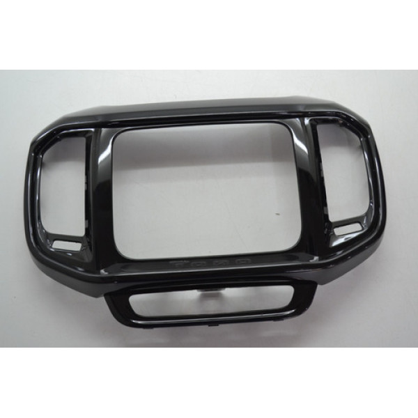 Moldura Central Difusor Radio Painel Fiat Toro 2016 Original Marrom