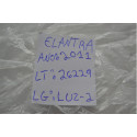 Luminária Luz Cortesia Teto Elantra 2011 2012 Origin