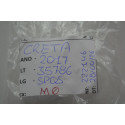 Par Presilha Suporte Quebra Sol Creta 2017 A 2021 Original
