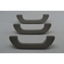 Kit 3 Puxador Alça Pqp Teto Subaru Impreza 2008 Original Cinza
