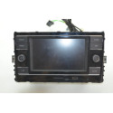 Multimidia Radio Som Vw Polo Virtus 2018-2022 Original Preto