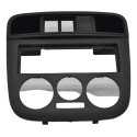 Moldura Central Radio Painel Vw Gol 2008 Original Cinza