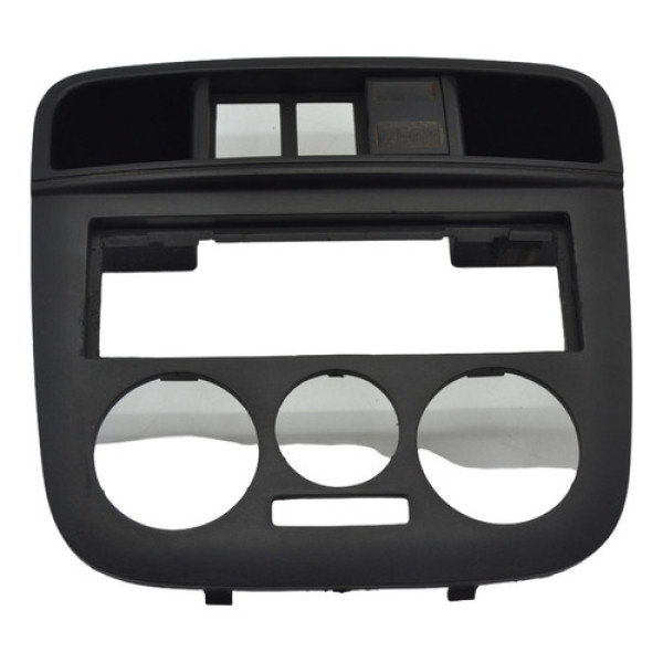 Moldura Central Radio Painel Vw Gol 2008 Original Cinza