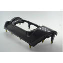 Moldura Acabamento Multimida Painel Hilux 2022 Original Preto
