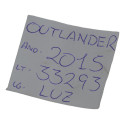 Luz Cortesia Teto Central Dianteira Outlander 2015 Original