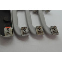 Kit Com 3 Pqp + Porta Oculos Teto Vectra 2006 A 2011 Origina