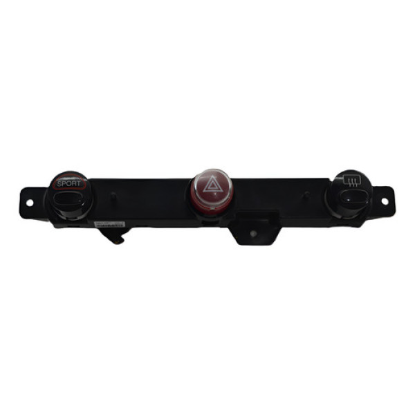 Botão Pisca Alerta Sport Desembaçador Fiat 500 2011 Original Preto