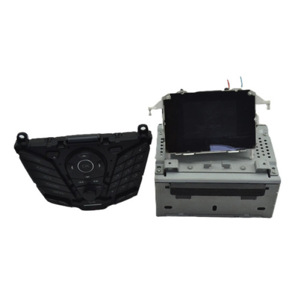 Kit Visor Fundo + Frente Radio Som Original Fiesta 2019 Orig