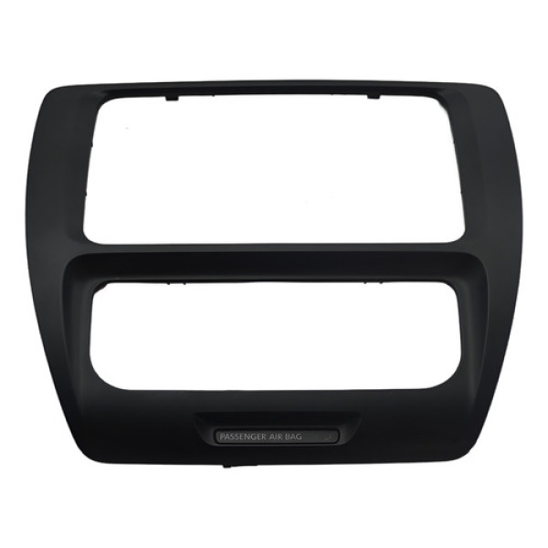 Moldura Central Painel Comando Ar Radio Jetta 2011 Original Preto