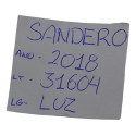 Luz Interna Central Teto Sandero 2018  Original