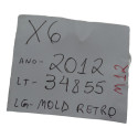 Moldura Acabamento Retrovisor Interno X6 2012 Original